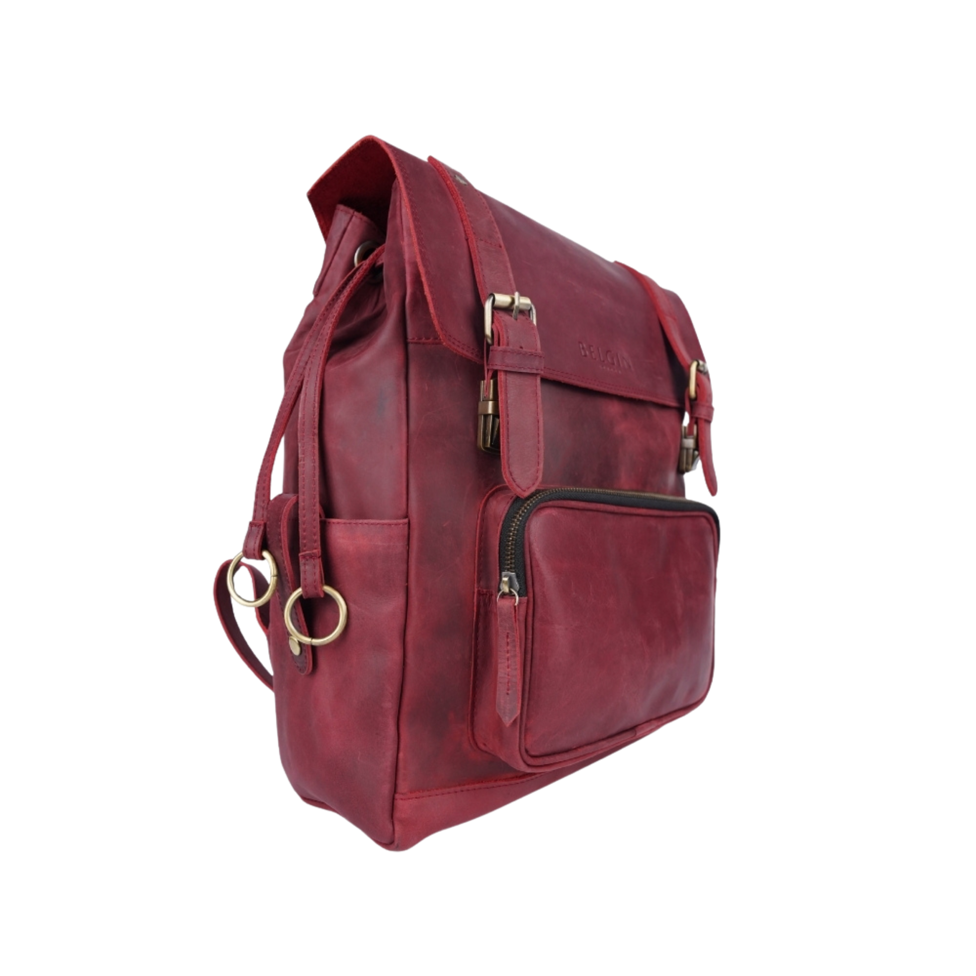 burgundy leather backpack uk Burgundy Reign – BelginLondon