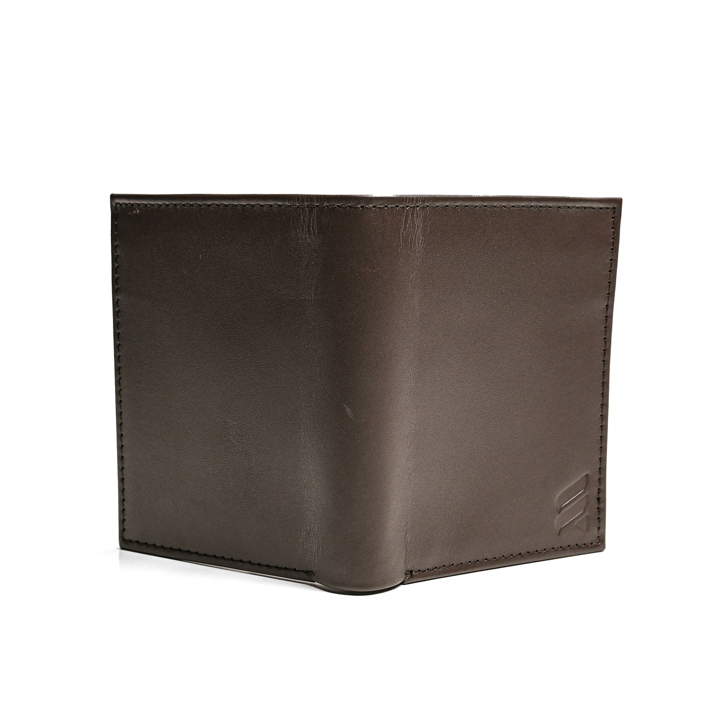 Dark Brown Plain Design Wallet